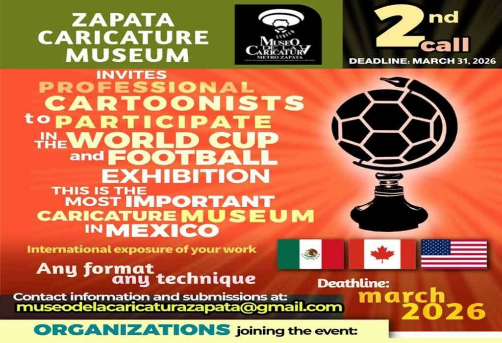 Invitation to Participate in the 2nd International Cartoon Exhibition in Mexico